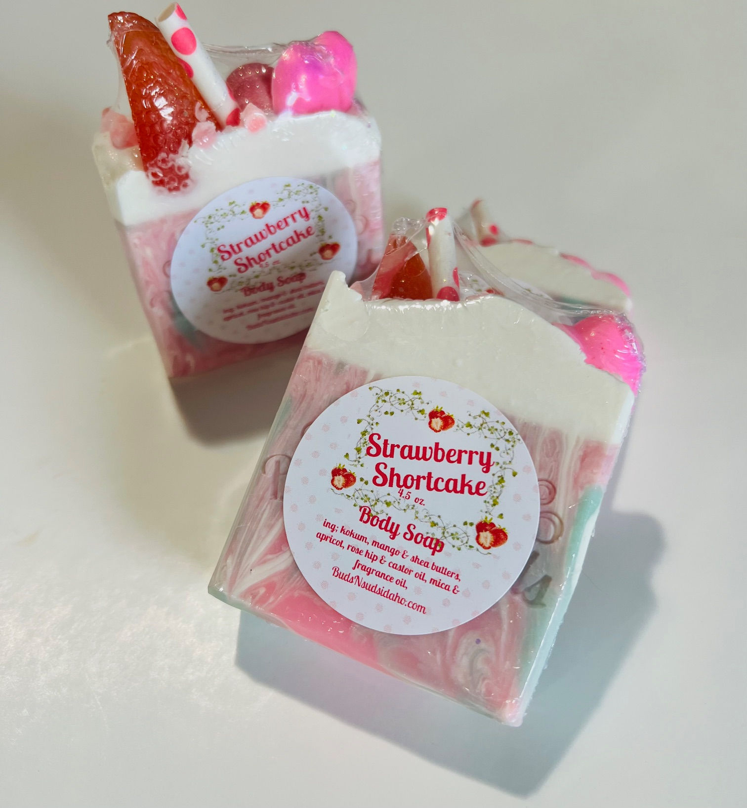 Strawberry Short Cake 4.5 oz. Body Soap