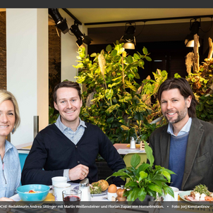 WOCHE Graz beim Businesslunch mit HOME4MOTION