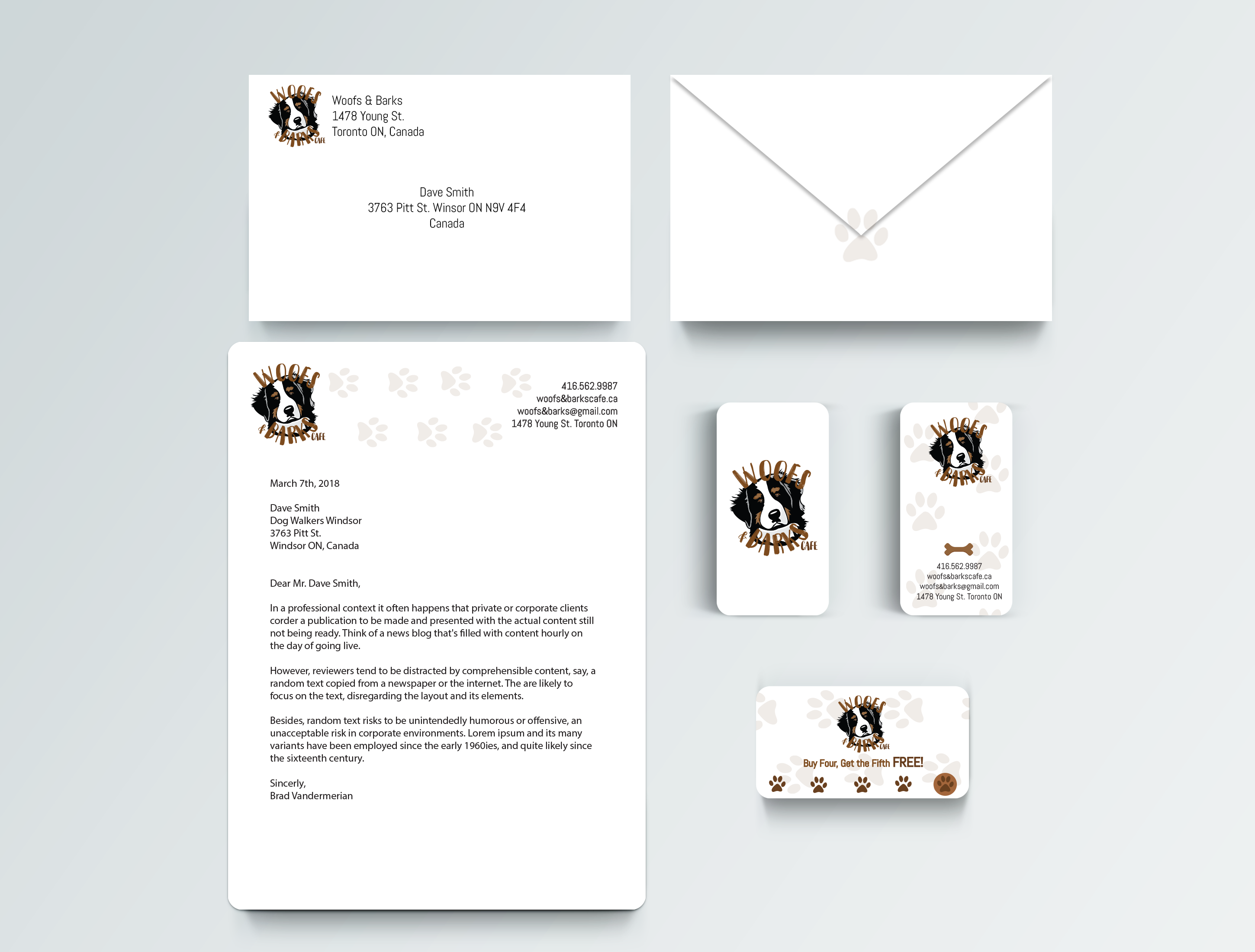 Woofs & Barks Stationary