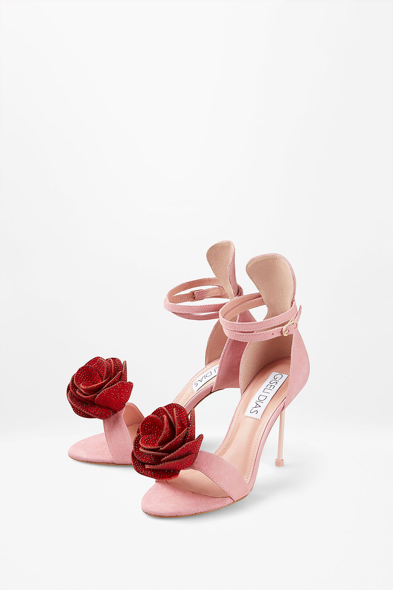 exclusive pink sandal with flowers