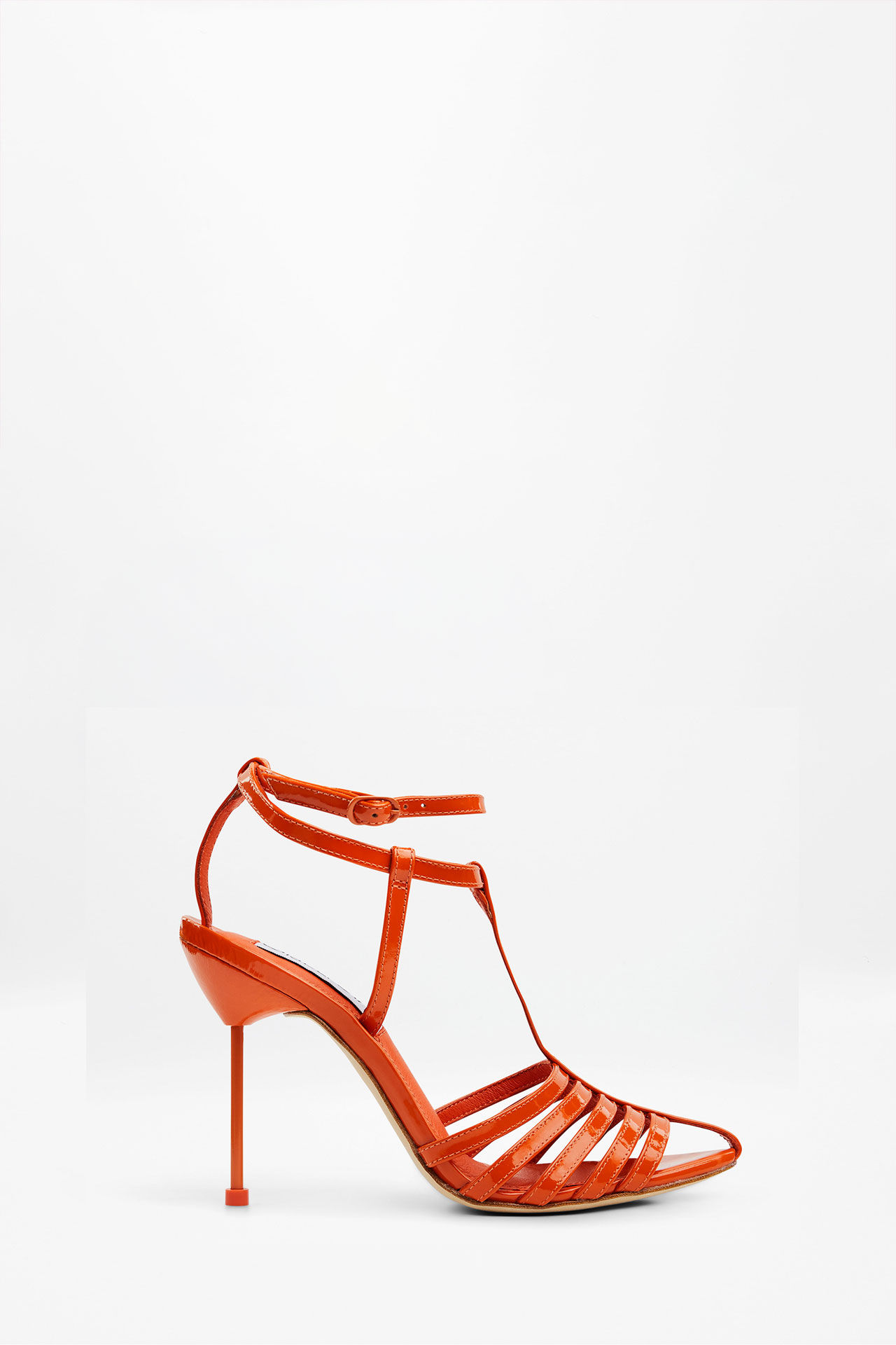 comfortable and exclusive orange high heels