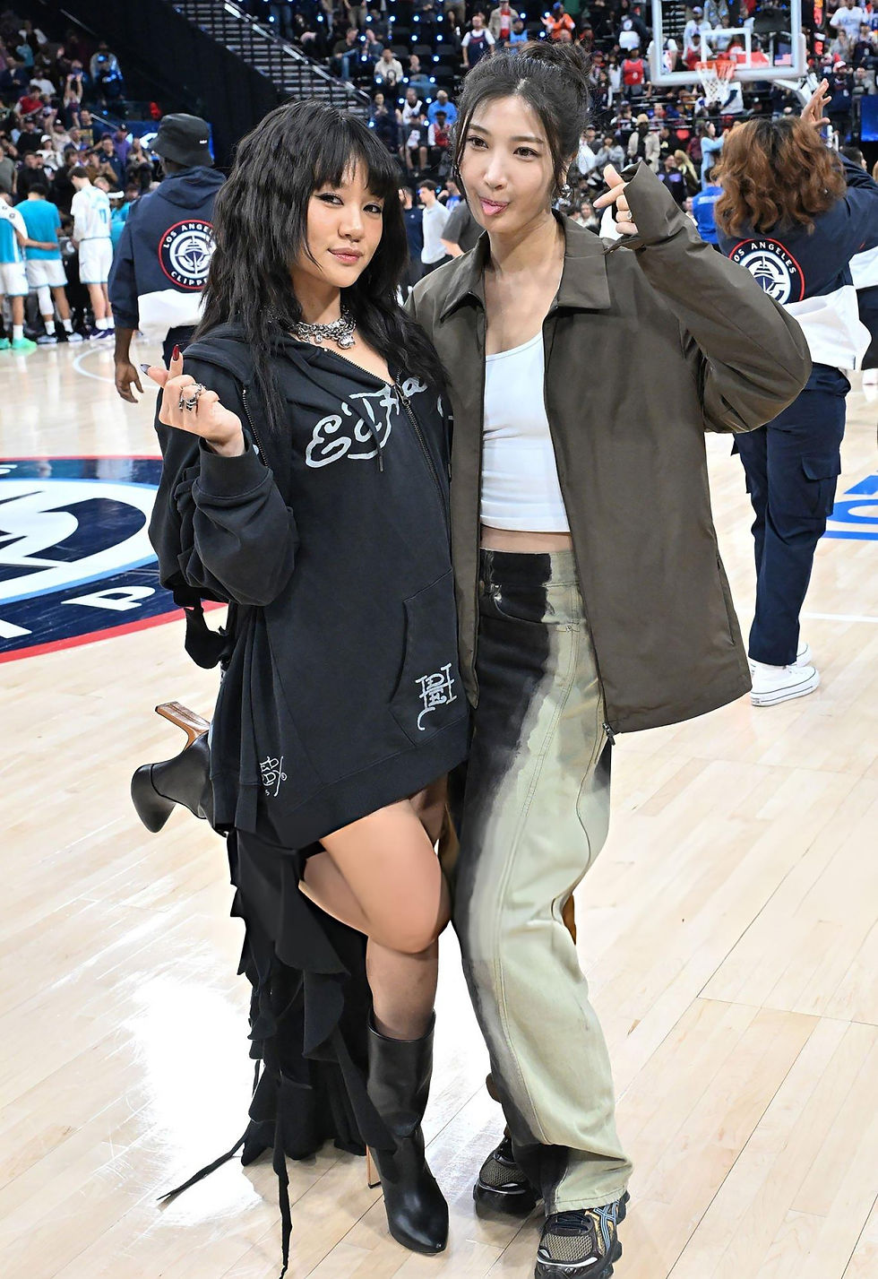 KPop Demon Hunters Rei Ami Wears Giseli Dias Kate Black Boots Featured by WWD
