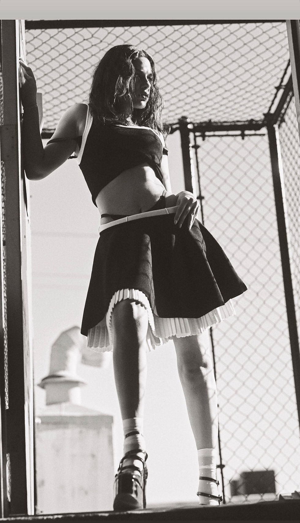 Odeya Rush Wears Constance Black by Giseli Dias in Vestal Magazine