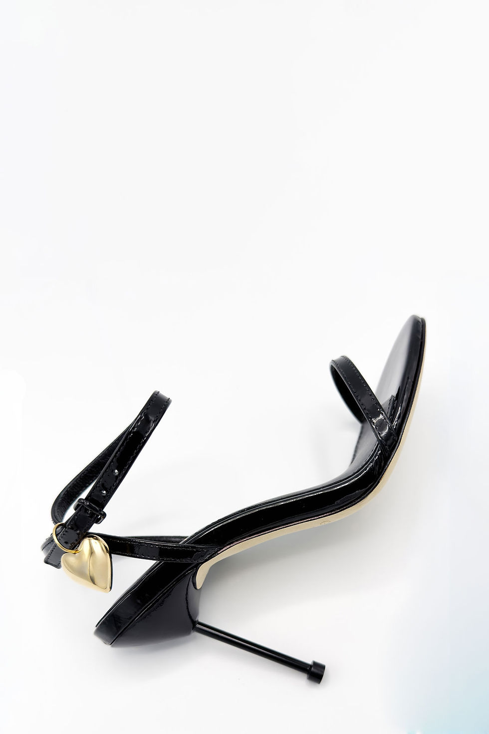black and gold luxury designer footwear for women