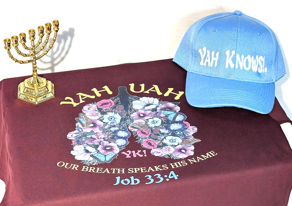 Thumbnail: YAHUAH Is Our Strength (DTF) Polyester T-Shirts
