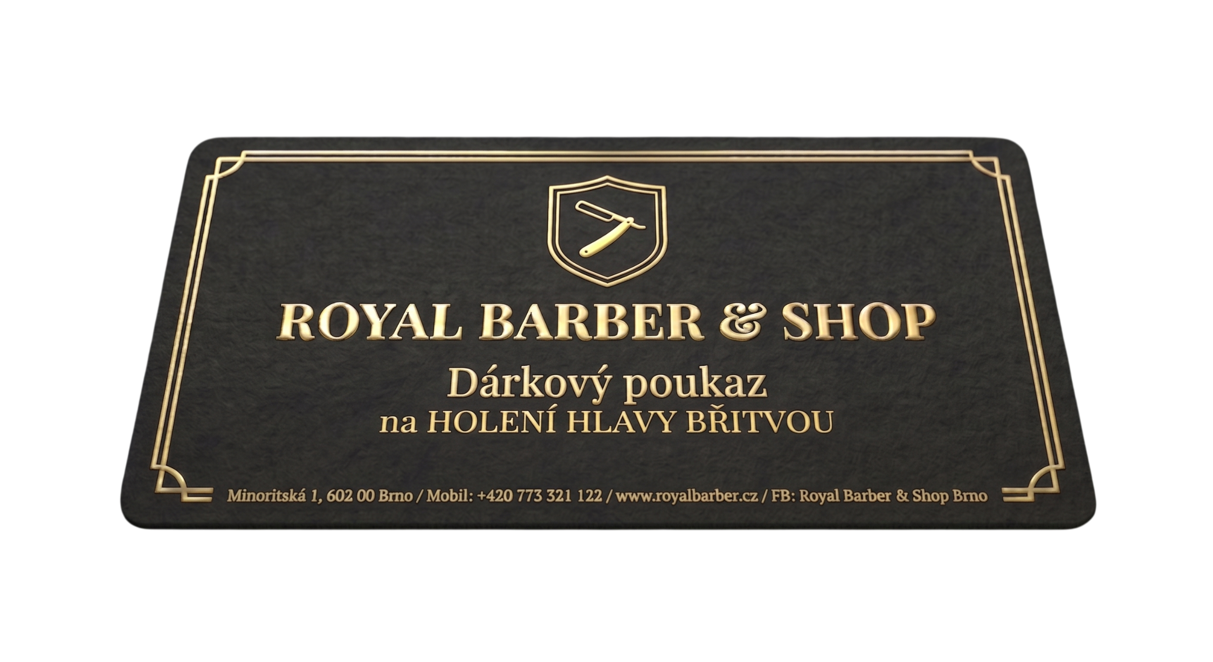 Gift voucher Shaving your head with a razor