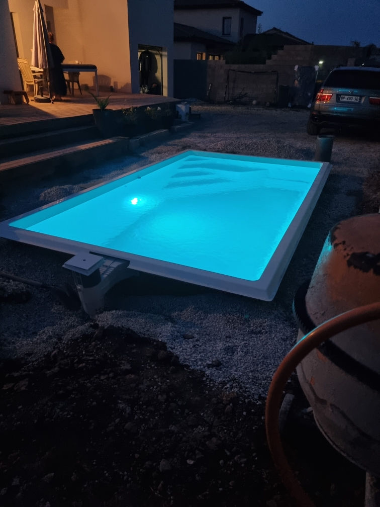 Miniature : Piscine Fond Plat "Nightfall 5" 5.20m x 3.00m x 1.50m