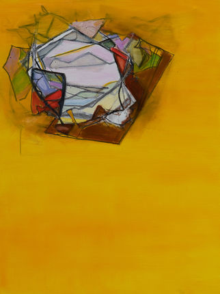 Color field & abstract forms in space