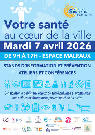 Journée Mondiale de la Santé – 6FourSanté s'engage !