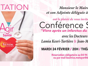 Conférence "Vivre après un infarctus du myocarde
