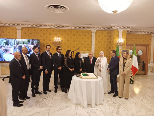 La festa della Rivoluzione Algerina tra Alta Diplomazia e sapori d' Oriente