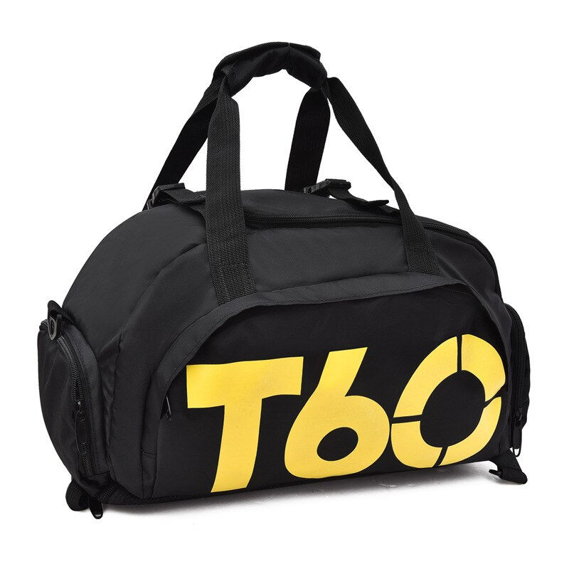 Mochila de ginástica impermeável, bolsa de fitness, bolsa masculina/feminina