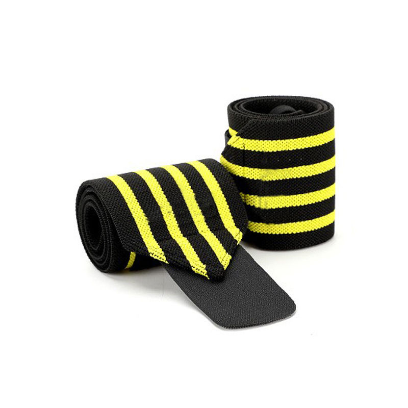 Miniatura: Conjunto de 2 faixas de pulso para levantamento de peso, faixas de suporte 