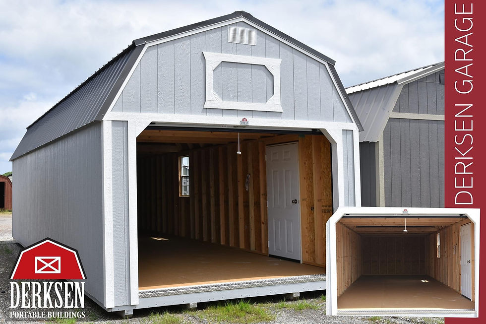 Thumbnail: Lofted Barn Garage