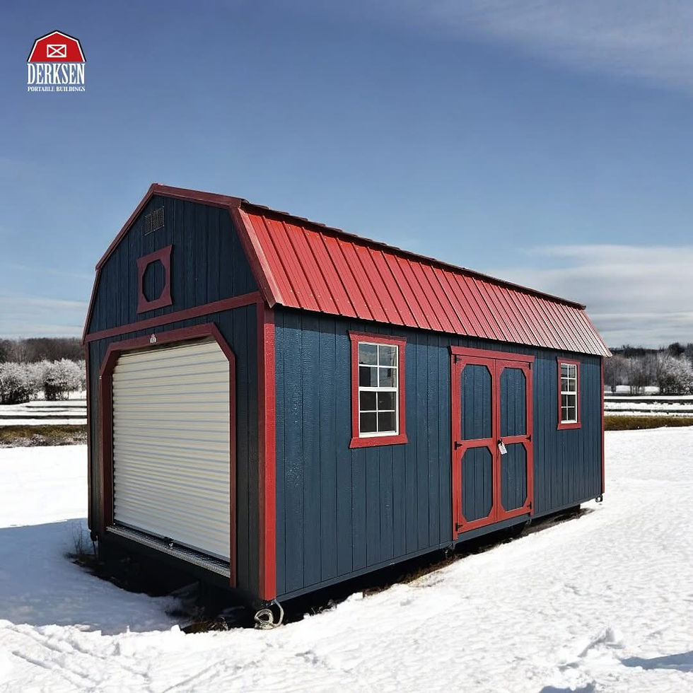 Thumbnail: Lofted Barn Garage