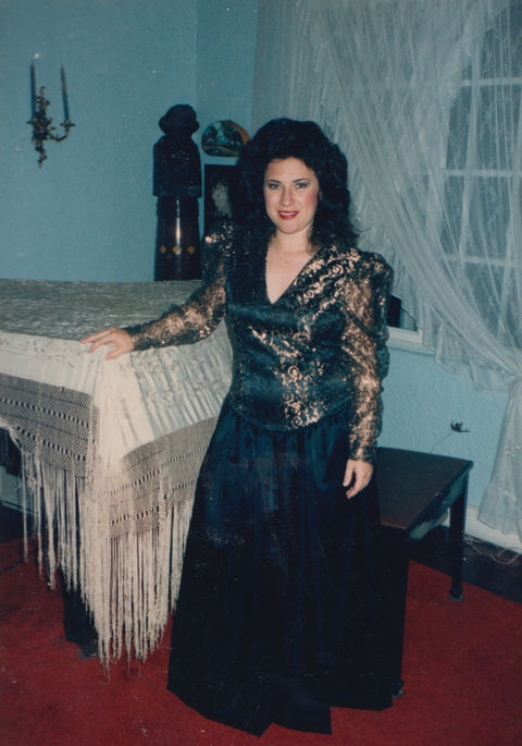Concierto de Chopin 1987. Con la Orquesta Sinfónica Nacional.