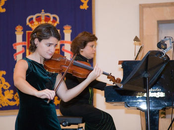 Concert in the castle of high-ranking military