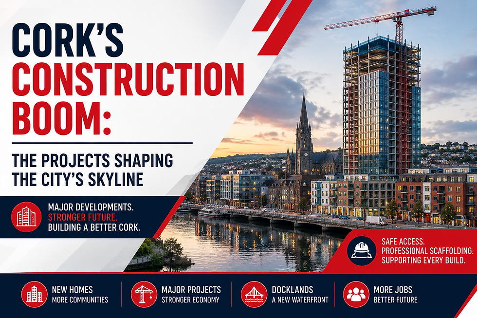 Cork’s Construction Boom : The Projects Shaping the City’s Skyline Blog Cover