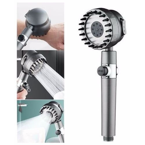 Miniature : Pommeau de douche et massage 3 positions,Douchette Haute pression avec filtre