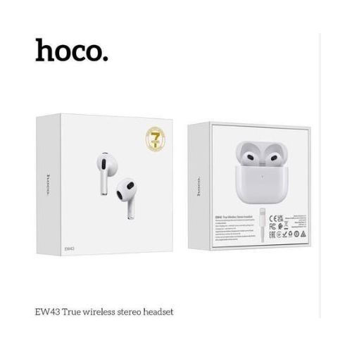 Hoco Ew43 Ecouteurs Sans Fil Bluetooth autonomie jusqu'à 7 heures Écouteurs