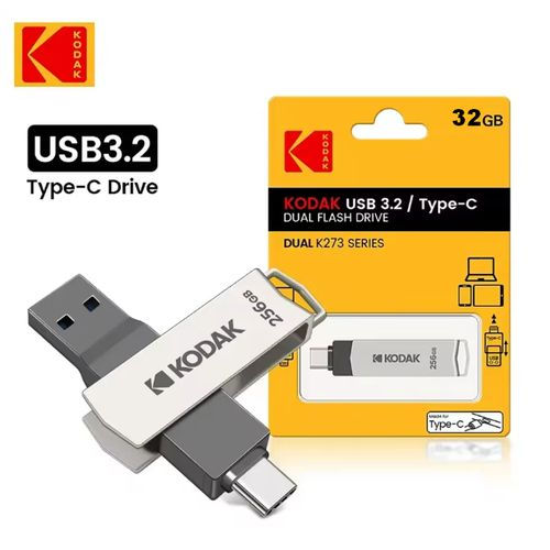 Kodak Flash Disque Clé USB 3.2 Type C Haute Vitesse 32 GB