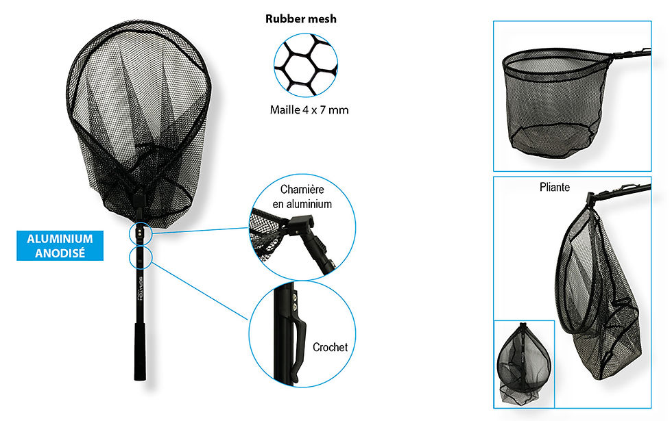 Miniature : Epuisette Pliante - RAPID NET - SCRATCH TACKLE