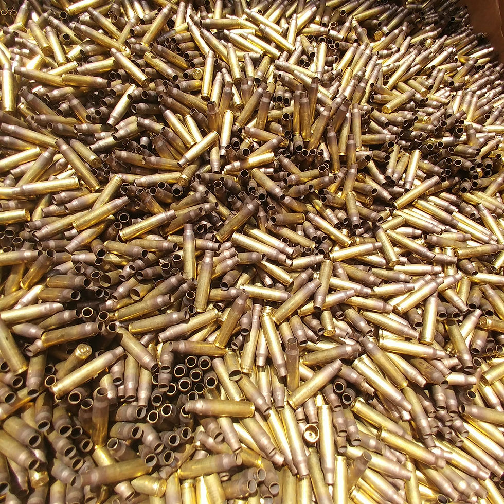 Thumbnail: Lake City 5.56 NATO Once-Fired Reloading Brass, Unprocessed, Dry Tumbled