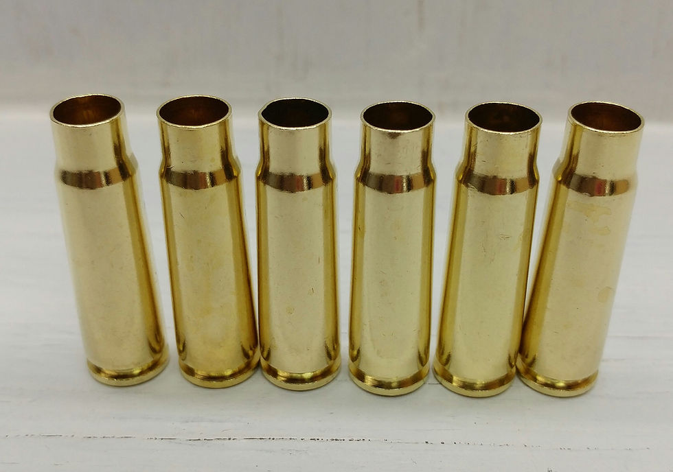 Thumbnail: 7.62x39 - Cleaned Reloading Brass, Previously Fired, Mixed Headstamps
