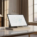 Mockup de tablet mostrando una automatización precisa de AIProPrime