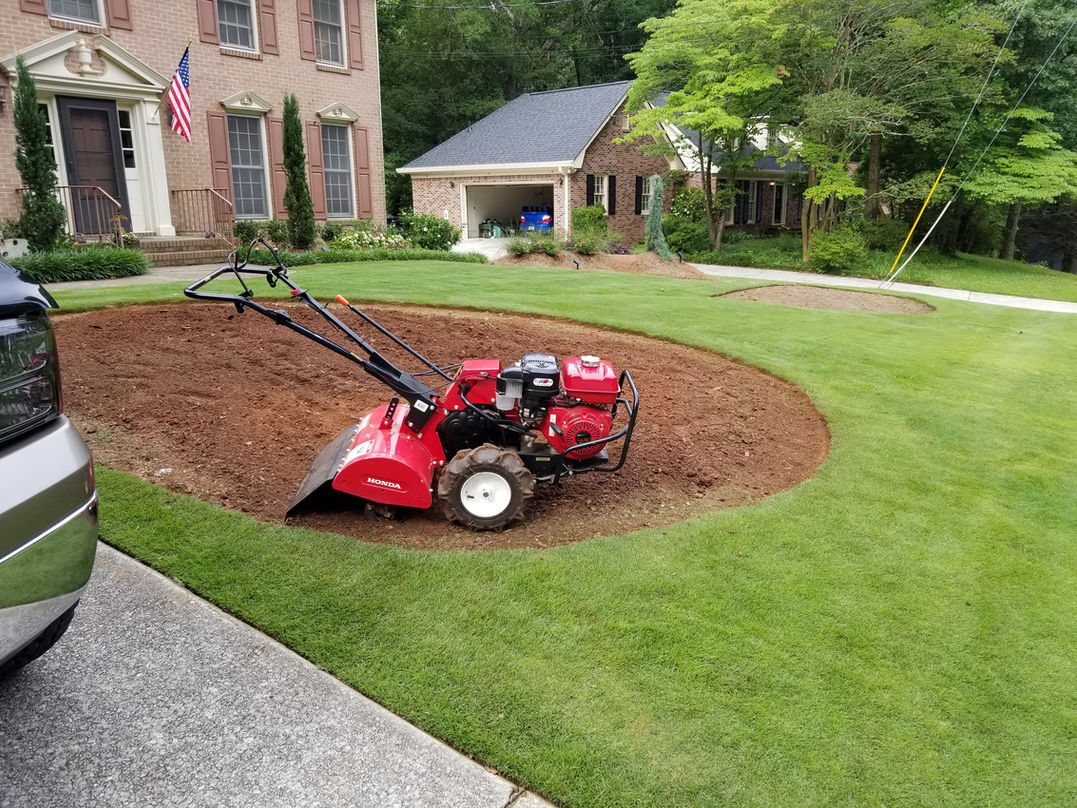 Replacing a Plant Bed with Emerald Zoysia Sod