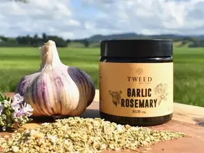 Garlic Rosemary Rub for instant cooking flavour