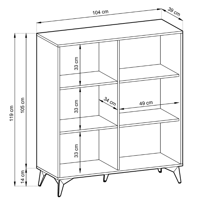 Miniatura: Diamond -103,5cm