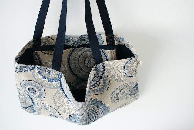 Sac _rosace bleu_