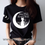Thumbnail: "Stay Wild Moon Child" Crystal Moon Cat Shirts