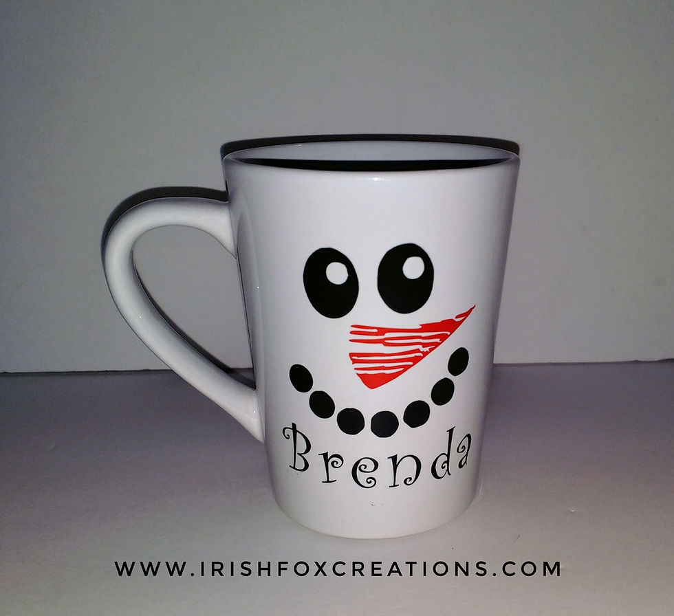 Thumbnail: Personalized Snowman Mugs