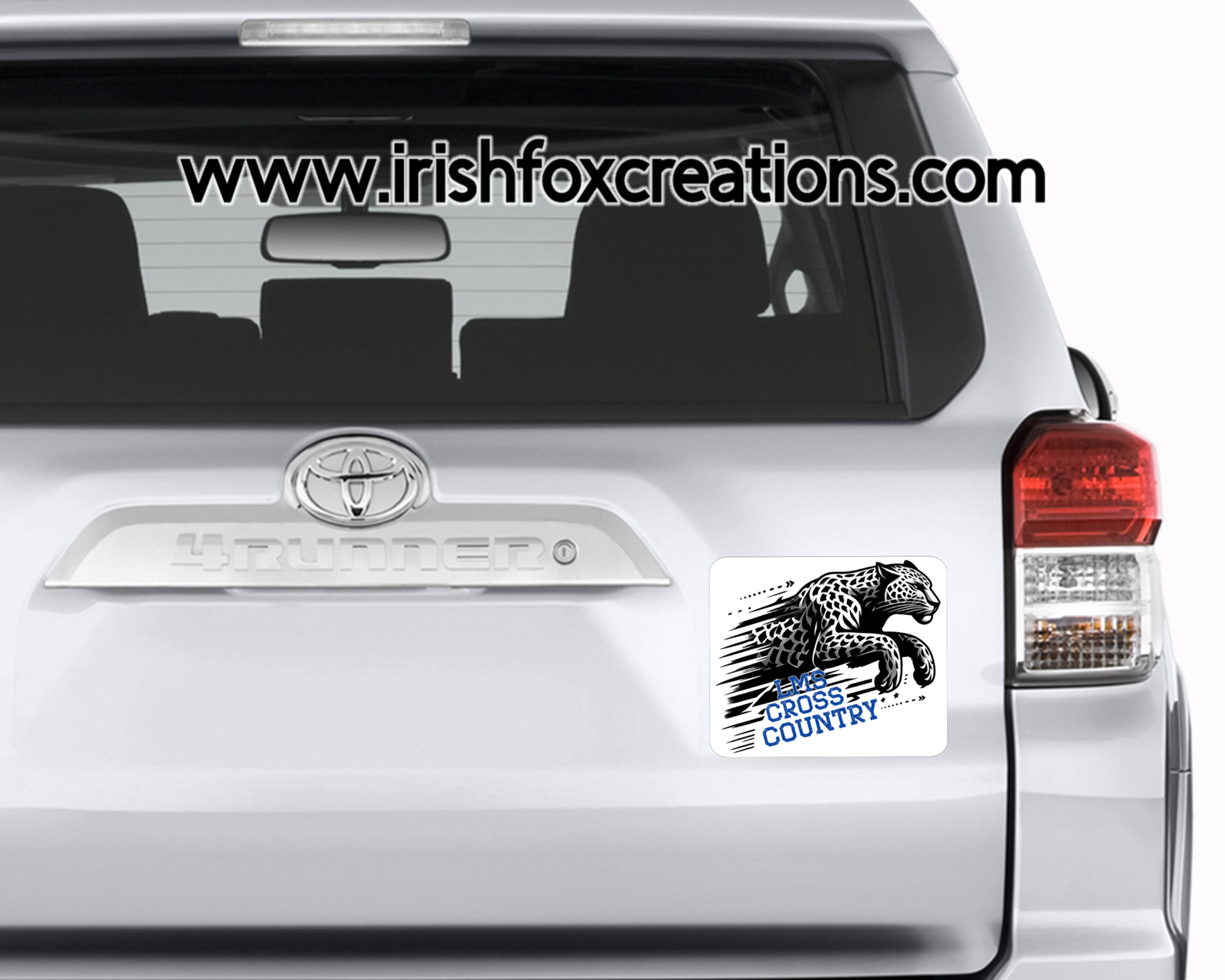 LMS Cross Country Car Magnet