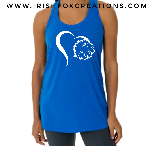Pom Pom Heart T-Shirts, Tanks & Sweatshirts