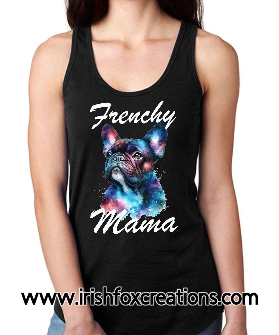 Thumbnail: Dark Galaxy "Frenchy Mama" T-Shirts, Tanks & Sweatshirts
