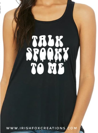 Thumbnail: "Talk Spooky to Me" T-Shirts, Tanks & Sweatshirts