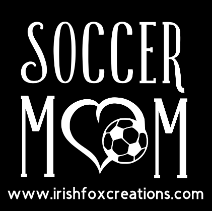 Soccer Mom 5" Decal