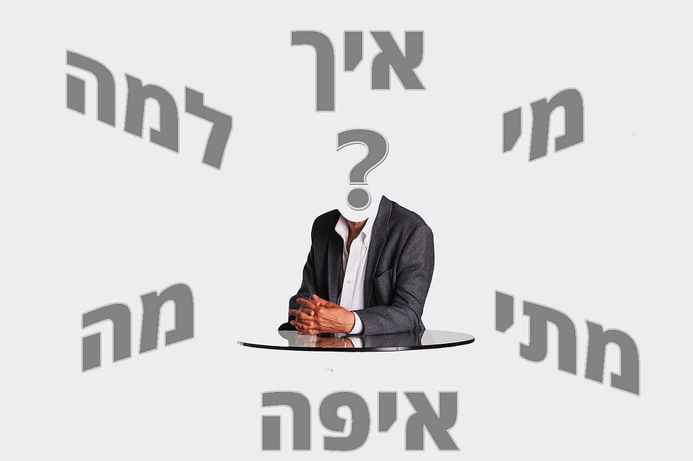דף שאלות ותשובות באתר