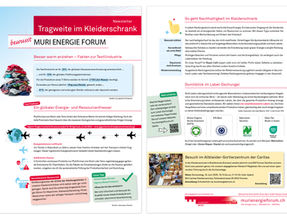Newsletter: Tragweite – bewusst kleiden
