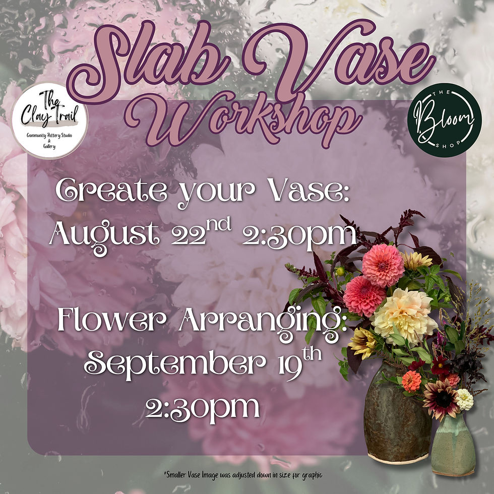Slab Vase & Flower Arranging