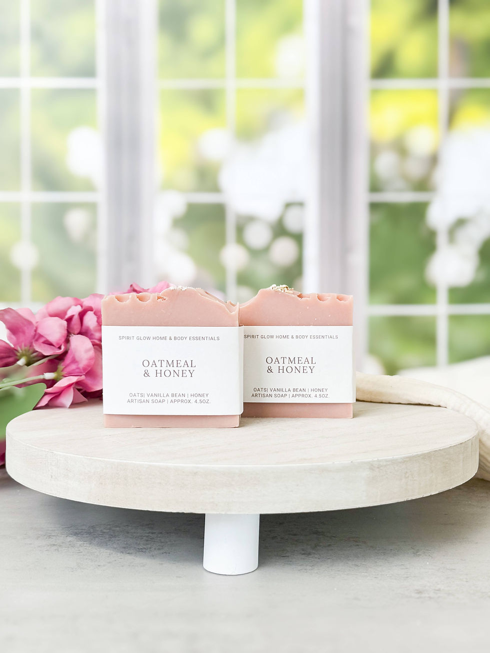 Thumbnail: Oatmeal & Honey - Handcrafted Artisan Soap Bar