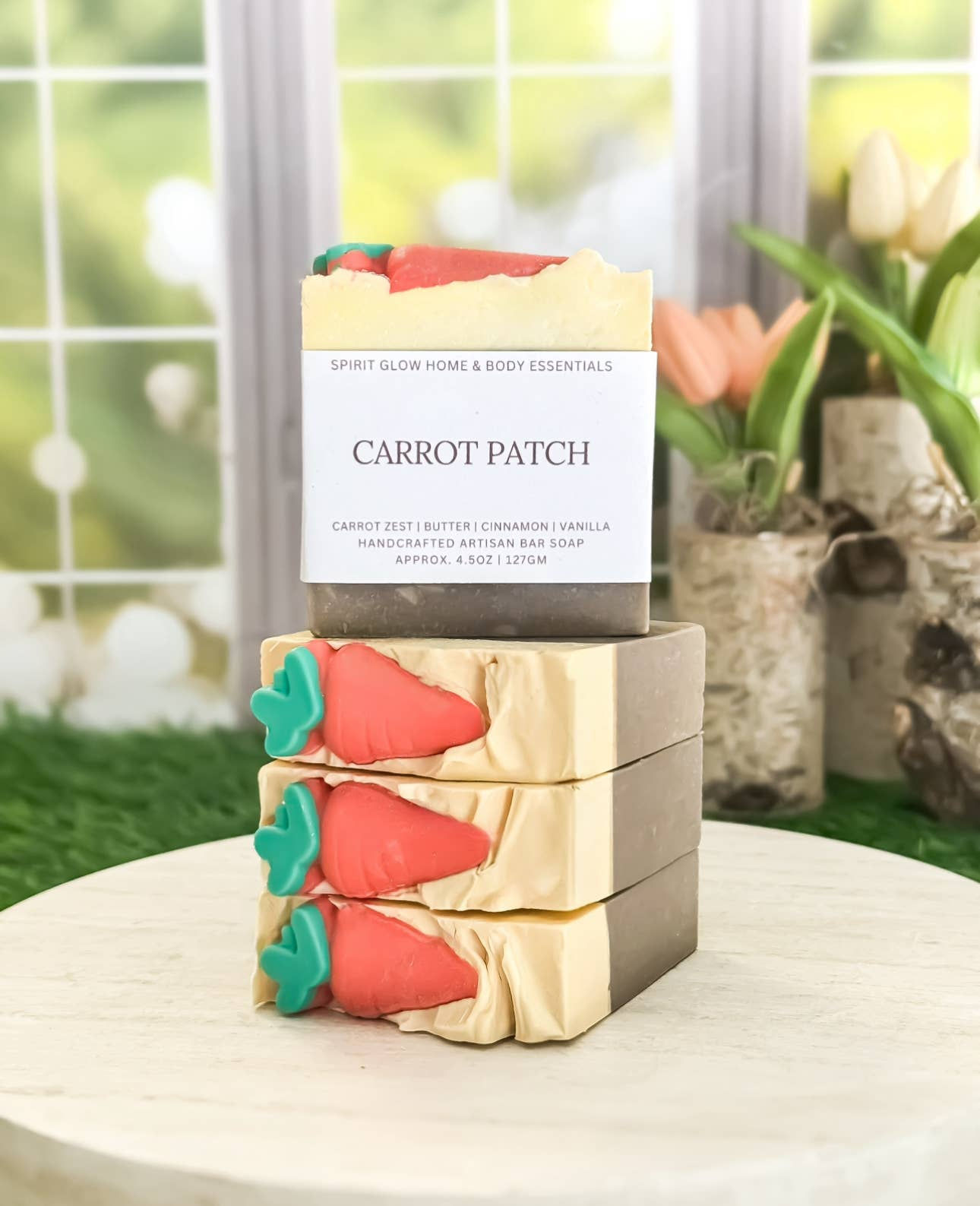 *NEW* Carrot Patch - Handcrafted Artisan Soap Bar