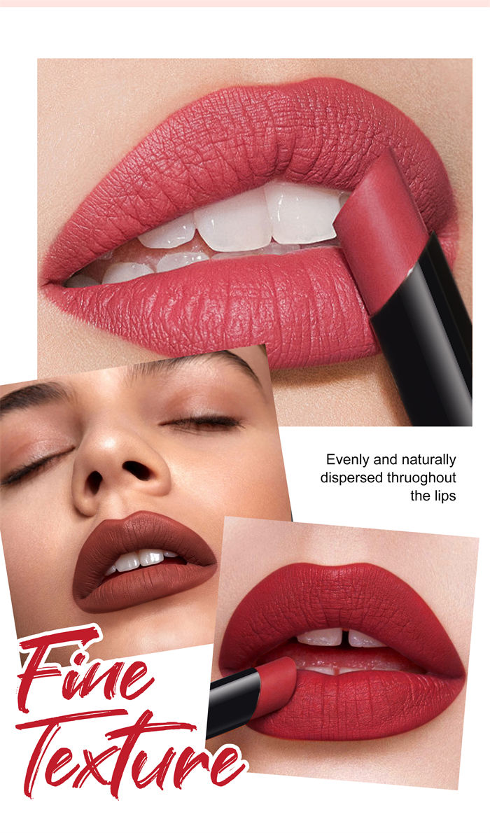 Thumbnail: 6 Color Matte Lipstick Pencil Waterproof Long Lasting Non-Stick Cup Sexy Red Mat