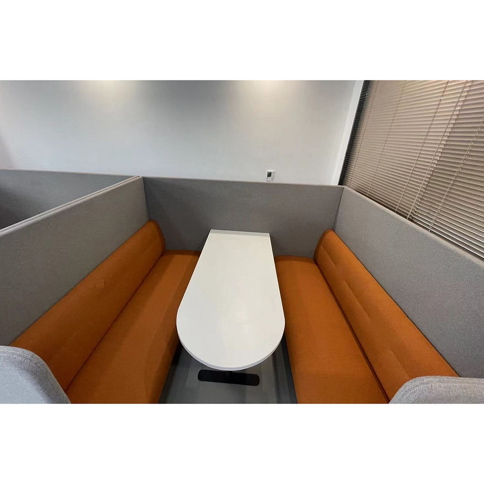 Thumbnail: Santo -3 Seater Privacy Sofa with Table