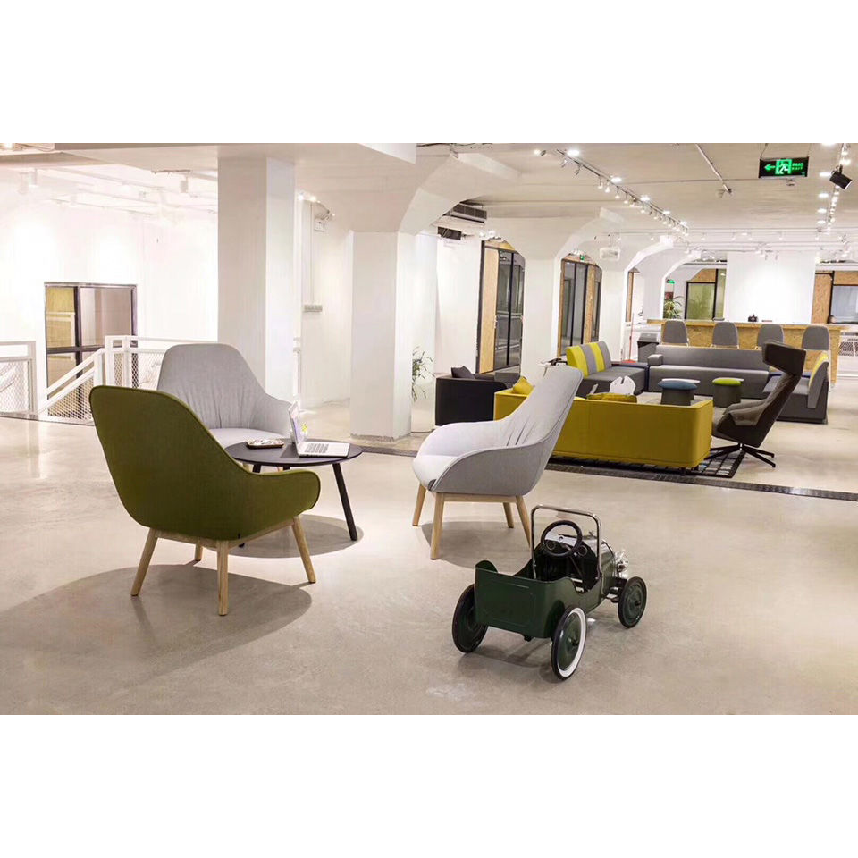 Thumbnail: Mix -  Lounge Chair with Four Legs