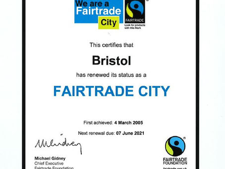 Bristol makes successful renewal bid for Fairtrade City status