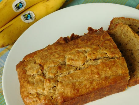 Fair and Local Festive Banana and Chocolate Spread Bread
